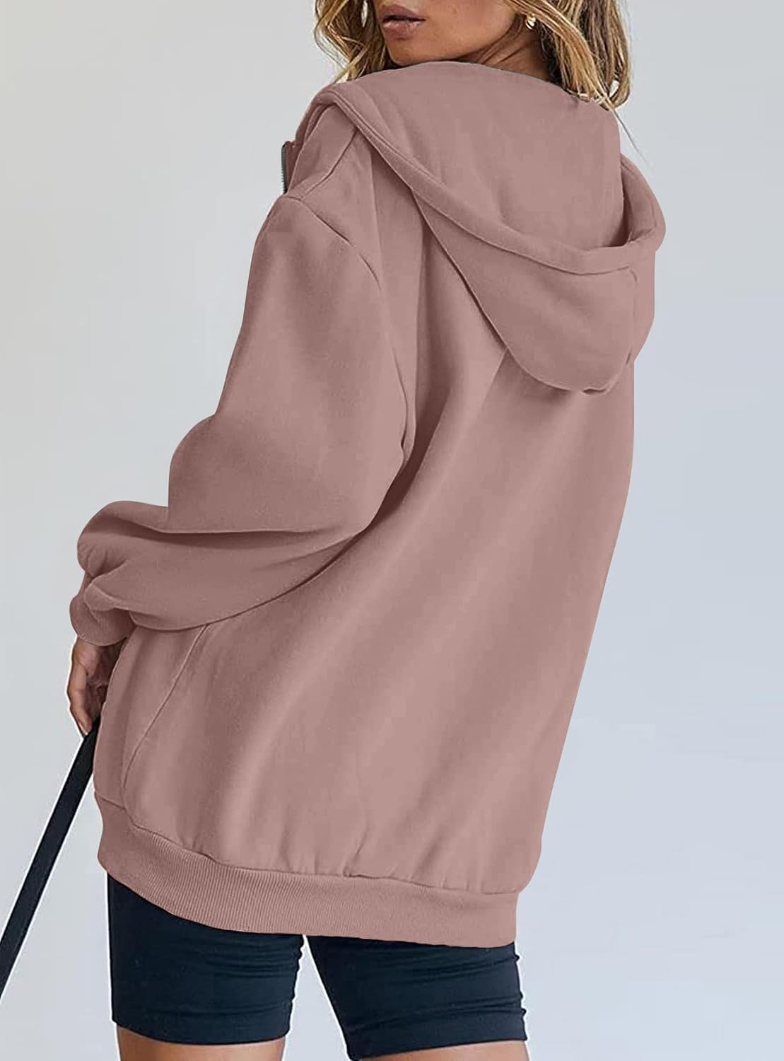 image:imagePRETTYGARDEN Womens Fall Zip Up Hoodies SweatshirtsNutmeg