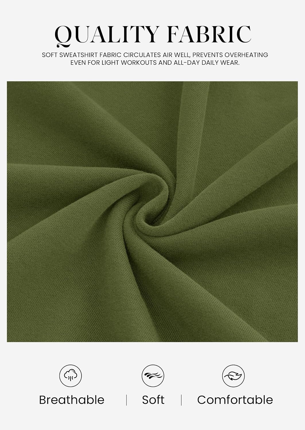 image:imagePRETTYGARDEN Womens Mock Neck Sweatshirt Oversized PulloverArmy Green