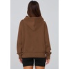 PRETTYGARDEN Women’s Fall Half Zip Cropped Hoodie Sweatshirt(Style 2-brown)