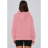 PRETTYGARDEN Women’s Fall Half Zip Cropped Hoodie Sweatshirt(Style 2-pink)