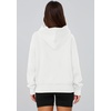 PRETTYGARDEN Women’s Fall Half Zip Cropped Hoodie Sweatshirt(Style 2-white)