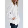 PRETTYGARDEN Women’s Fall Zip Up Hoodies Sweatshirts(White)