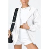 PRETTYGARDEN Women’s Fall Zip Up Hoodies Sweatshirts(White)