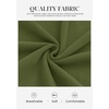 PRETTYGARDEN Womens Mock Neck Sweatshirt Oversized Pullover(Army Green)